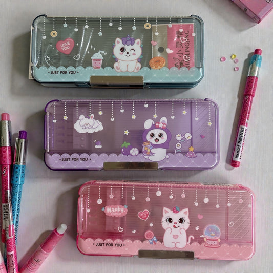 SweetCharm Pencil Box with Stand
