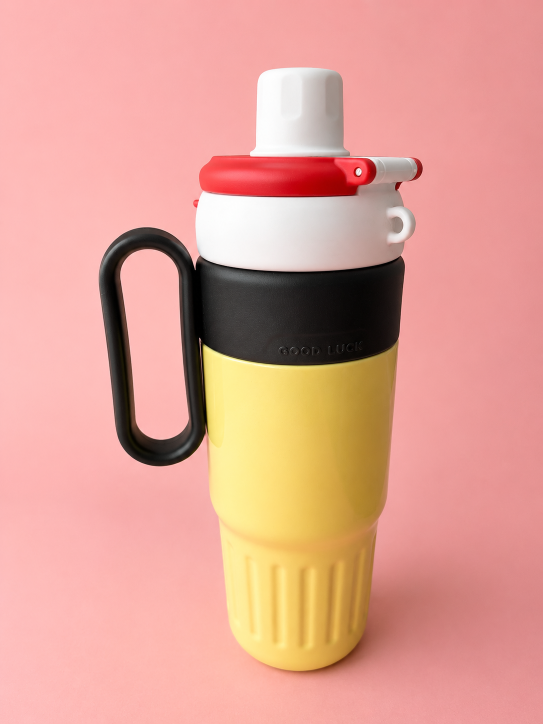Pastel Insulated Travel Mug with Handle & Flip Straw Lid – 750ml