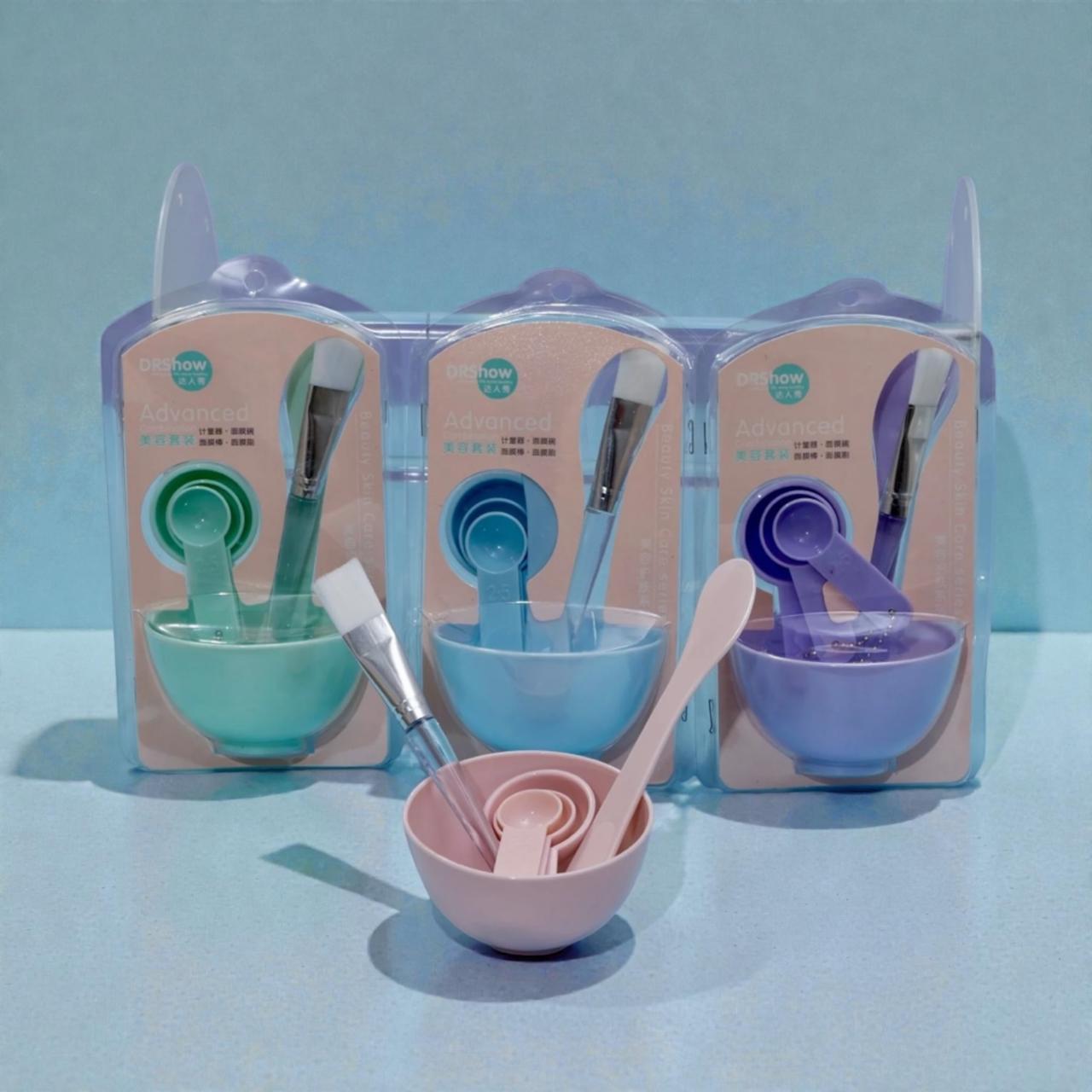 All-in-One Face Mask Mixing Kit – Pastel Skincare Set