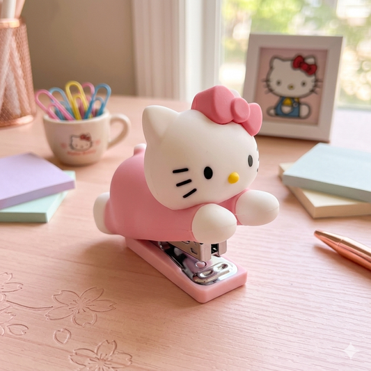 Kawaii Cartoon Staplers for Study Desk