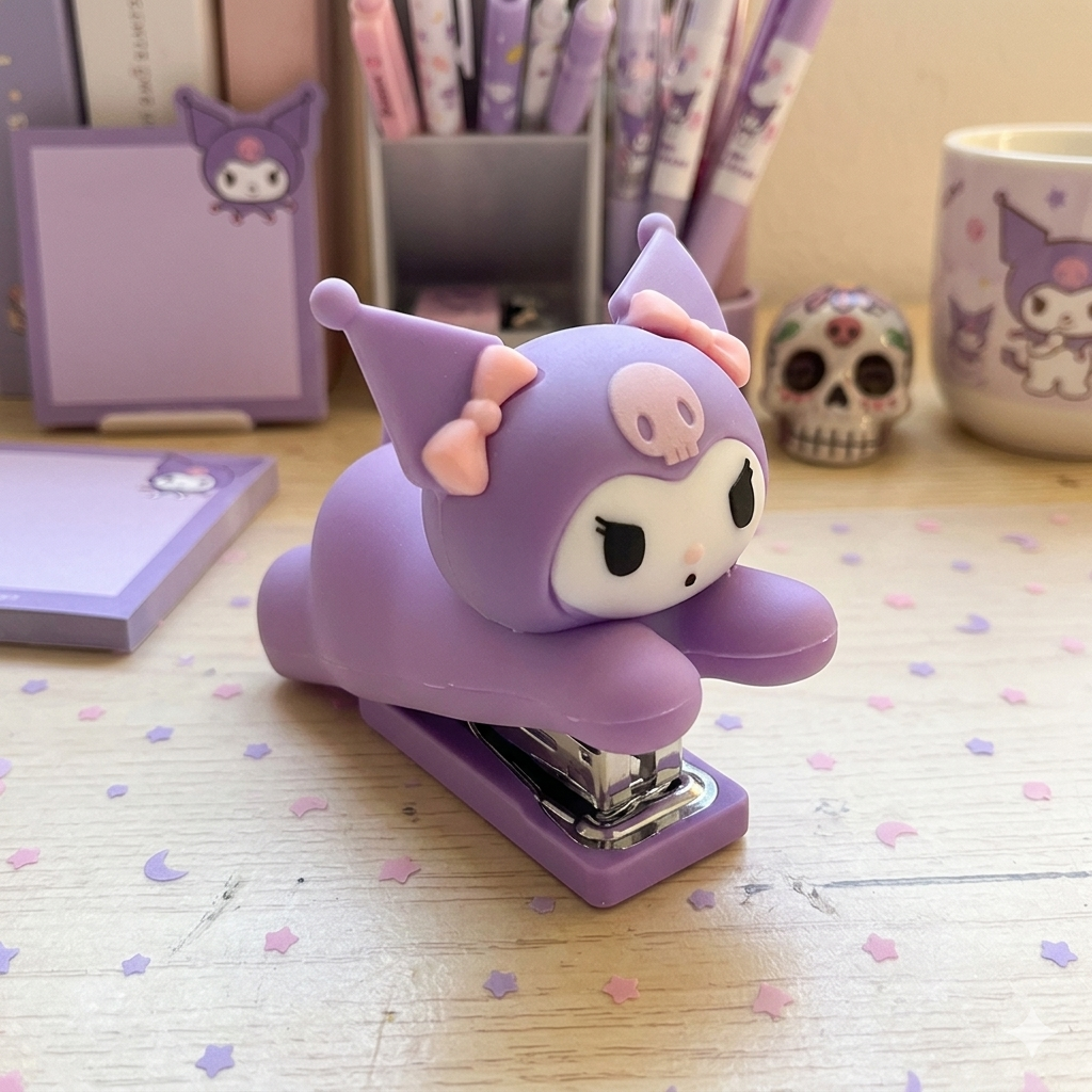 Kawaii Cartoon Staplers for Study Desk