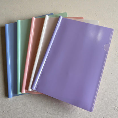 Pastel A4 Stick File Folder – 5 Pack