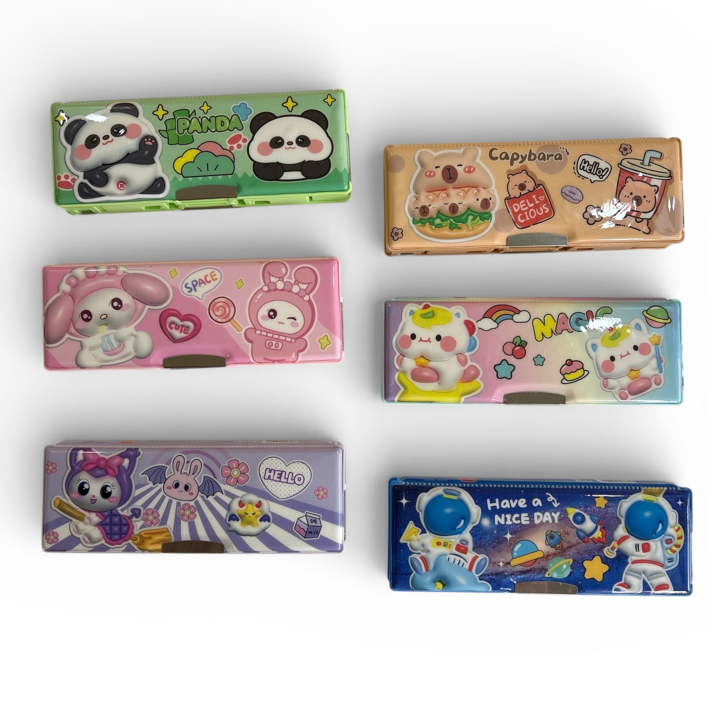HappyWorld Assorted Pencil Box Collection