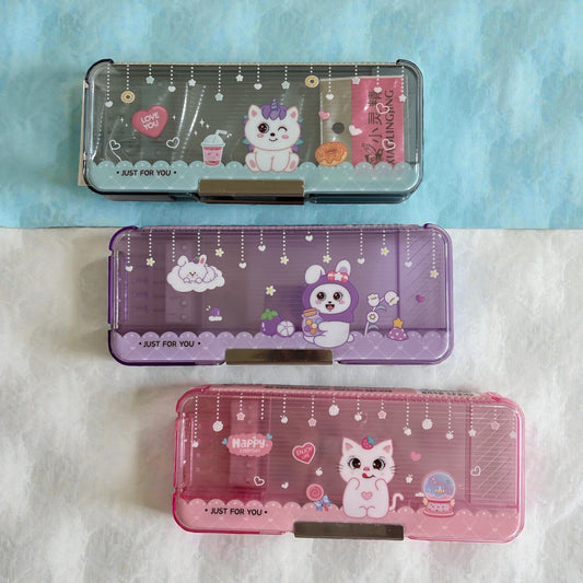SweetCharm Pencil Box with Stand