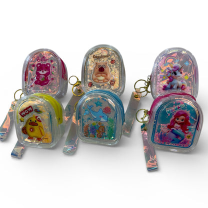 Kawaii Glitter Mini Pouch