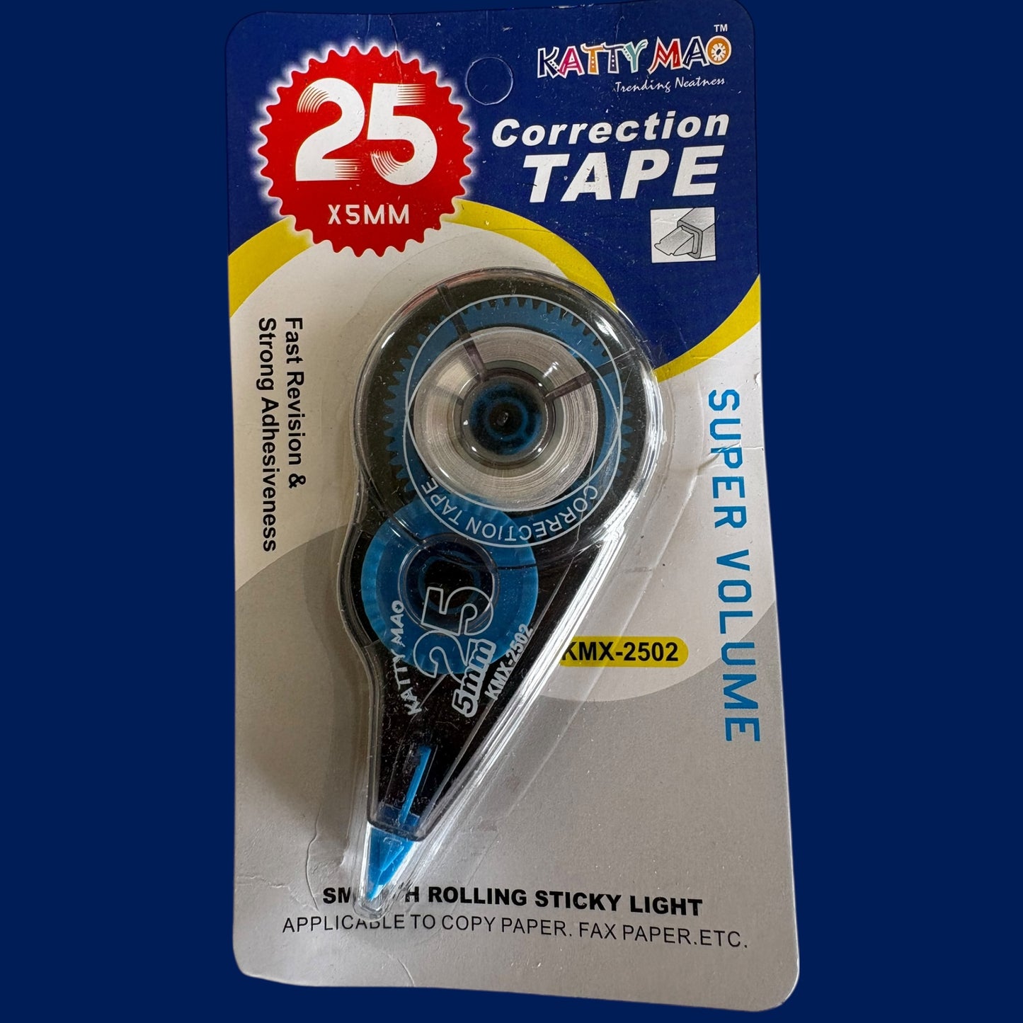Super Smooth Correction Tape – 25m Roll